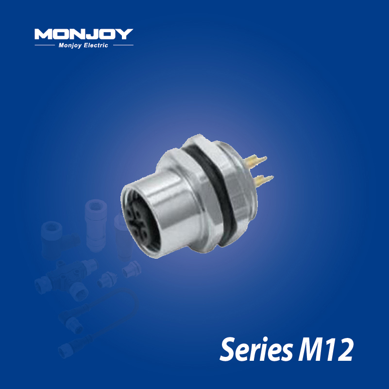 M12*1.0，A標(biāo)準(zhǔn)，孔，浸焊， 板后，底座