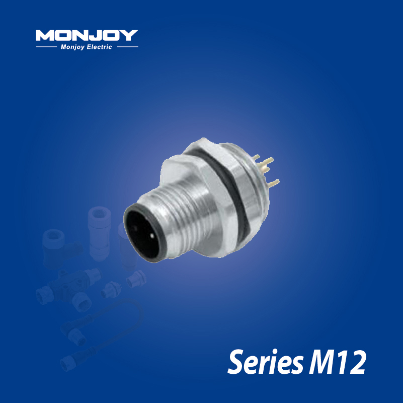 M12*1.0，A標準，針，浸焊， 板后，底座